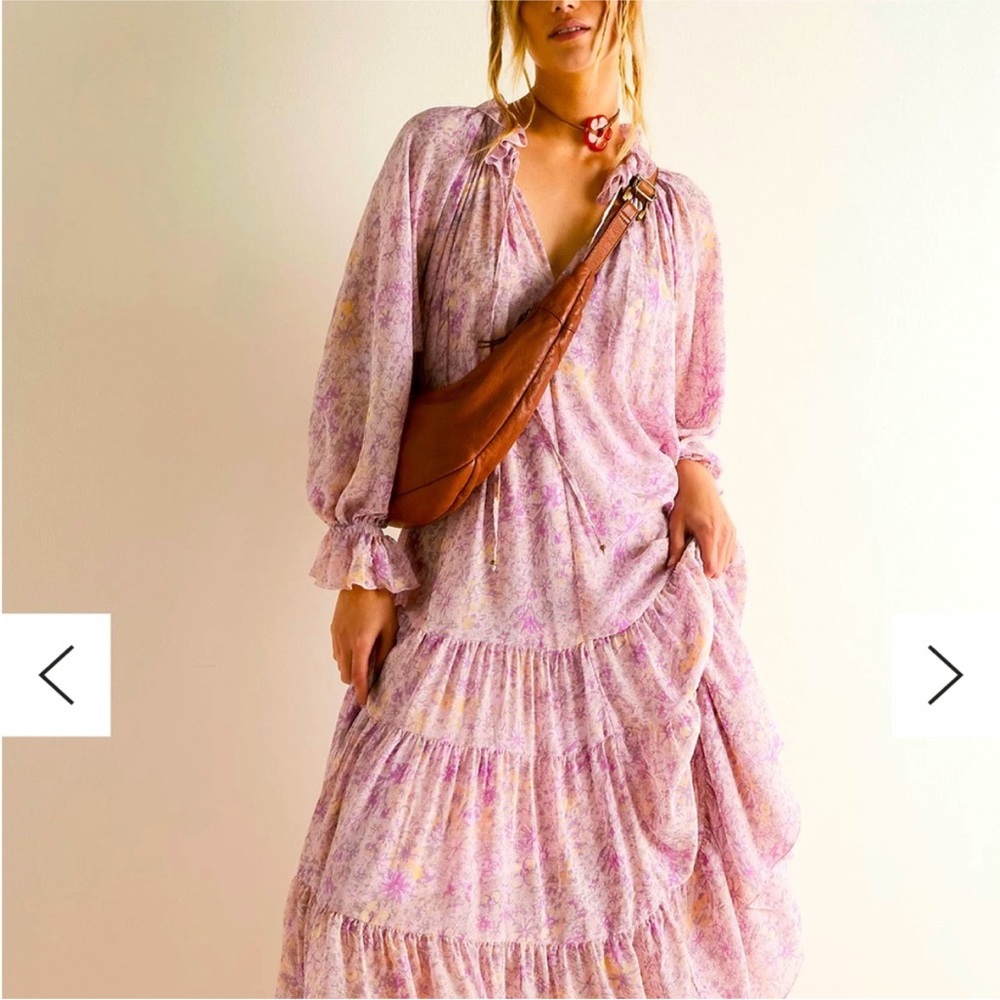 Free people feeling groovy maxi dress